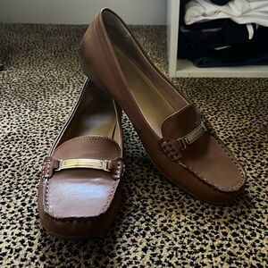 Tan Naturalizer loafers